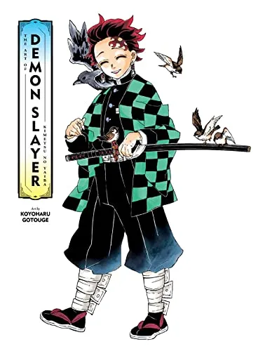 The Art of Demon Slayer: Kimetsu No Yaiba - Koyoharu Gotouge - Kunstbuch über Demon Slayer, faszinierende Illustrationen und Einblicke in die Kunstwelt der beliebten Serie.