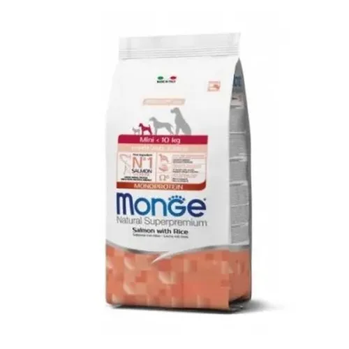 Monge Dog Puppy Mini Lachs E Reis 2,5 KG