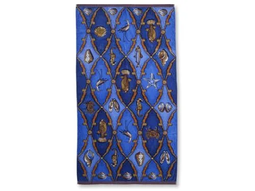 Pip Studio Little Sea Strandtuch blau 100x180cm (1 Stück) in blau von Pip Studio