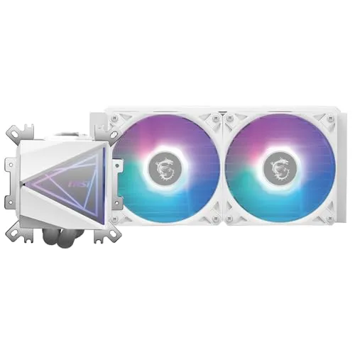 MSI COO MAG CORELIQUID I240 WHITE - Hochleistungs-Wasserkühlung, optimiert für leisen Betrieb und effiziente Wärmeableitung