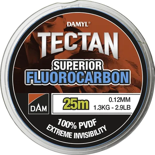 DAM Schnur Tectan Superior Fluorocarbon Länge 25m ø 0.45mm