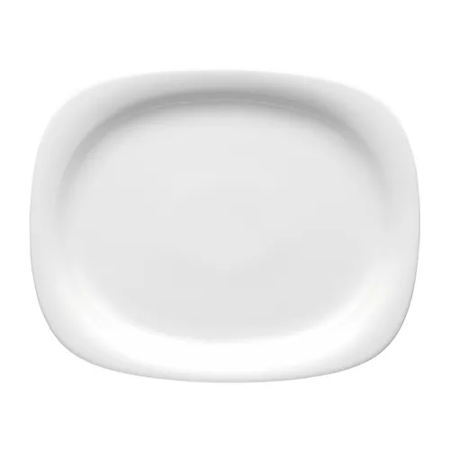 Suomi Weiss Platte 33 cm in weiß von Rosenthal