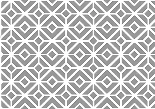 d-c-fix Wachstuchtischdecke – Karo Mondial (140 cm rund) – Tischunterlage für Küchen- und Esstisch – lebensmittelechtes & abwaschbares Esstischset