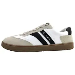 s.Oliver Damen sportlicher Schnürer Weiß, Größe 38 von s.Oliver
