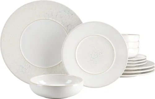 Creatable Tafelservice Unico Toscania 12-teilig in beige von CreaTable