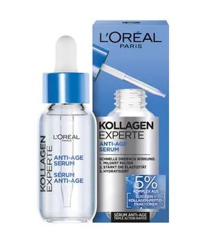 L'ORÉAL PARiS Serum Anti Age Kollagen Experte (30ml) - Anti-Faltenprodukte, hochwirksames Kollagen-Serum zur Reduzierung von Falten und zur Verbesserung der Hautelastizität.