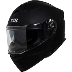 IXS 301 1.0 Klapphelm - Matt-Schwarz - XXL - Motorradhelm aus Polycarbonat mit klarem, kratzfestem Visier und integrierter Sonnenblende für optimalen Komfort und Sicherheit auf der Straße.