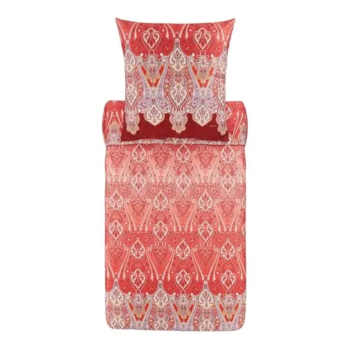 Bassetti Bettwäsche RAGUSA Satin 2-teilig in rot von Bassetti