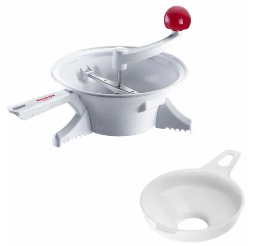 WESTMARK Passiersieb Set mit Einmachtrichter - Sonstige Küchenhelfer, praktisches Set mit 23 cm Passiersieb und Einmachtrichter für müheloses Passieren und Einfüllen von Lebensmitteln.