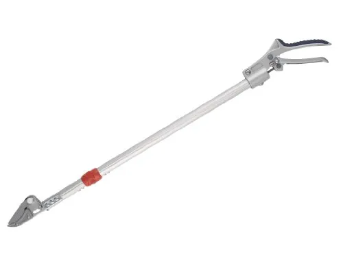 Spear & Jackson 8200RS Razorsharp Easy Reach Gartenschere – Für schwer erreichbare Früchte & Blumen, rotierbare Bypass-Klinge, PTFE-beschichteter Kohlenstoffstahl, leichter langer Griff