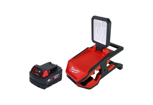 Milwaukee M18 PAL2-401 Baustrahler mit Akku 4,0 Ah