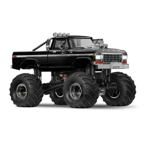 TRAXXAS TRX-4MT FORD F150 4X4 MONSTER-TRUCK RTR - RC-Modelle, Allradantrieb und Offroad-Tauglichkeit für aufregende Abenteuer im Gelände, inklusive Akku und Ladegerät.