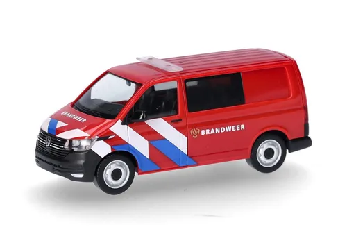 Herpa 097888 VW T6.1 Halbbus Brandweer Niederlande 1:87 Spur H0