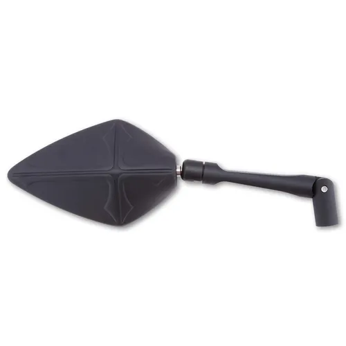 HIGHSIDER Universalspiegel ORLANDO links/rechts, schwarz - Motorradzubehör mit verstellbarem Aluminium Kopf und E-Prüfzeichen, ideal für individuelle Anpassung und Sicherheit auf der Straße. Sonderpreis nur solange Vorrat reicht!