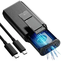 Produktbild Reagle NVME PCIe M.2 USB-C 4.0 Thunderbolt 4 Gehäuse