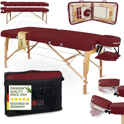 ZEN MASSAGE WARE Massageliege Zen Round Corner in lila von ZEN MASSAGE WARE