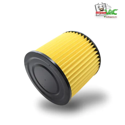 MisterVac Lamellenfilter Ersatzfilter kompatibel mit Aqua Vac Excell 20 S