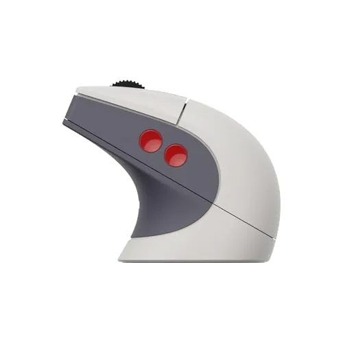 8BitDo Retro R8 Mouse N Edition - Kabellose Gaming Maus mit nostalgischem Design und modernem PAW 3395 Sensor für präzise Steuerung. Flexibel durch 2.4G, Bluetooth und USB, ideal für Gamer und produktive Nutzer.