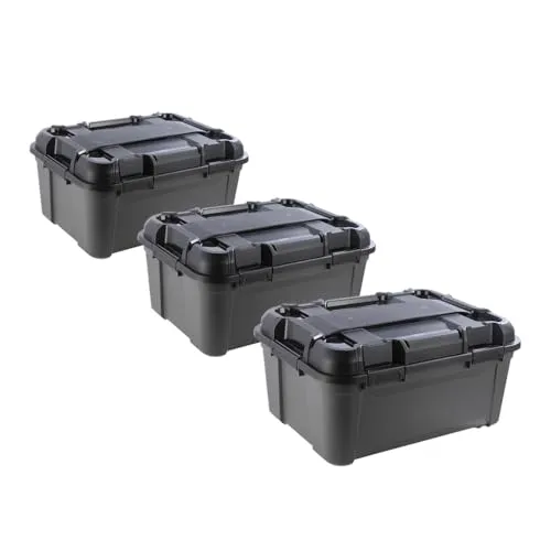 Kreher Aufbewahrungsbox 'Bunker' in schwarz von Kreher