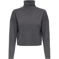 ONLY Rollkragenpullover in Anthrazit - M