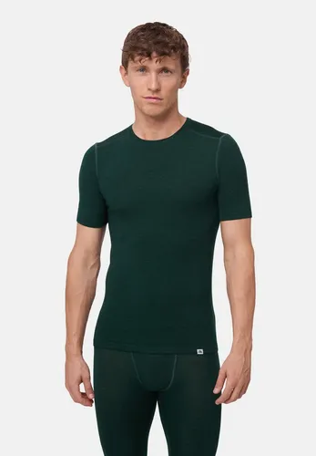 CORE MERINO BASE T-SHIRT - 1-Pack - Dunkelgrün - L - Hochwertiges Merino T-Shirt für optimalen Tragekomfort. Atmungsaktiv und feuchtigkeitstransportierend, ideal für Outdoor-Aktivitäten und Sport. OEKO-TEX® zertifiziert für geprüfte Qualität. Erhältlich im praktischen 1er-Pack.