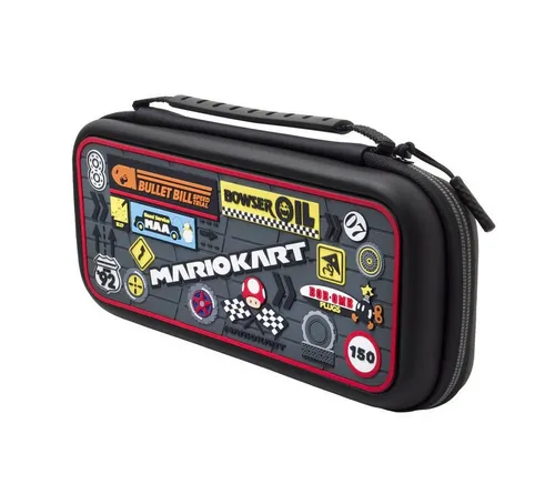 PDP Tasche Plus Travel Case Kart Sponsors Switch - Gaming-Zubehör für Nintendo Switch: Robuste und stilvolle Tragetasche mit Mario Kart Design, bietet optimalen Schutz und ist ideal für unterwegs.