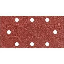 Schleifstreifen.Kor.10St. 93 x230mm,K 80,8L. FORTIS