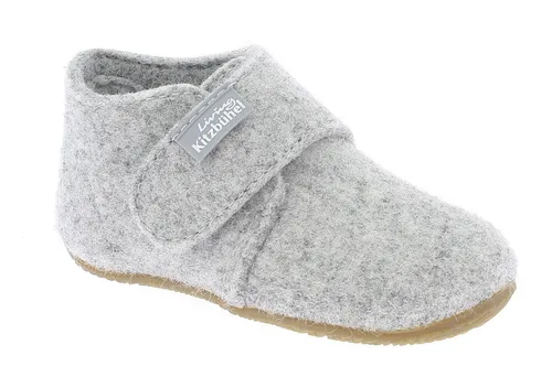 Living Kitzbühel Hausschuhe Klettmodell für Kleinkinder - Hausschuhe aus robustem Filz mit hohem Schaft und rutschhemmender Sohle, ideal für Laufanfänger. Einfaches An- und Ausziehen dank Klettverschluss, perfekt für kleine Entdecker!