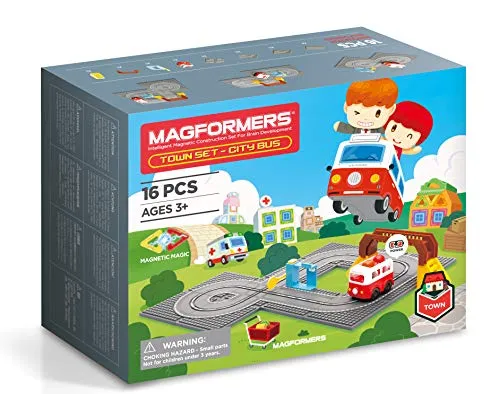 Magformers City Bus Track Set