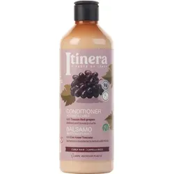 ITINERA Conditioner für lockiges Haar mit toskanischen roten Trauben 370 ml - Pflegender Conditioner für lockiges Haar, angereichert mit toskanischen roten Trauben. Fördert definierte Locken und erleichtert das Entwirren, für ein geschmeidiges Haargefühl.