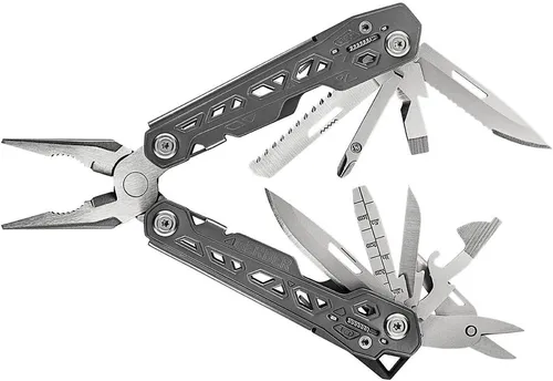 Gerber Multi-Tool Truss Edelstahl-Grau - Multitool mit 12 Funktionen, robustes Edelstahl-Design und ideal für Outdoor-Abenteuer oder den täglichen Gebrauch.