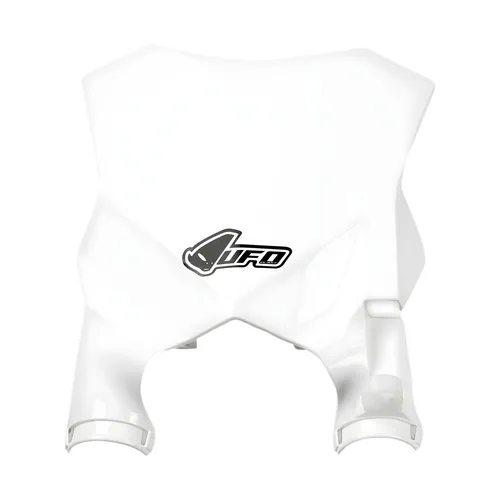 Startnummerntafel UFO PLAST Verkleidung Frontnummerntafel weiß OEM