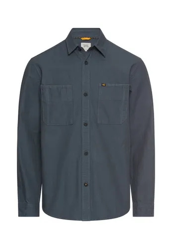 camel active Herren Langarm Hemd Tintenblau mit Kentkragen von camel active