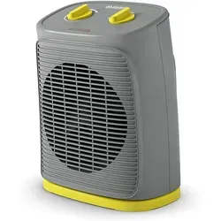 Olimpia Splendid 99294 Caldo Rock O Heizlüfter 2000 W - Elektroheizkörper mit 2000 Watt, schwingender Basis für gleichmäßige Wärmeverteilung und IP21-Zertifizierung – ideal für Badezimmer und einfach zu transportieren.