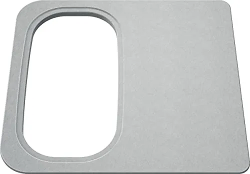 Blanco 218796 Schneidbrett aus wertigem Kunststoff in Marmor-Optik DANA - Robustes Schneidbrett in eleganter Marmor-Optik, ideal für stilvolles Kochen und Servieren in der Küche.