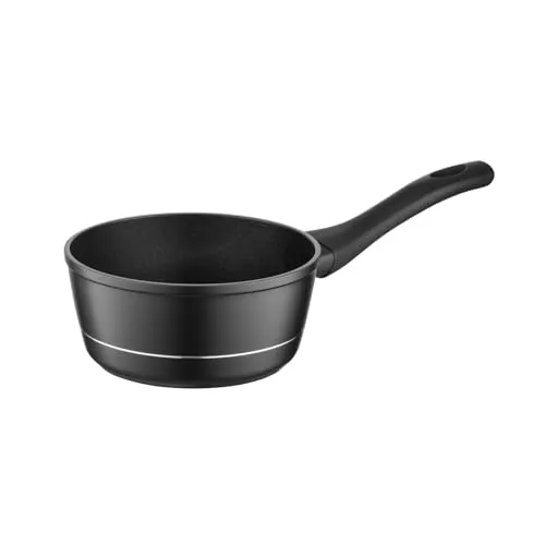 FLORINA Aluminium Stieltopf 1 l – Kasserolle DELUX mit Antihaftbeschichtung