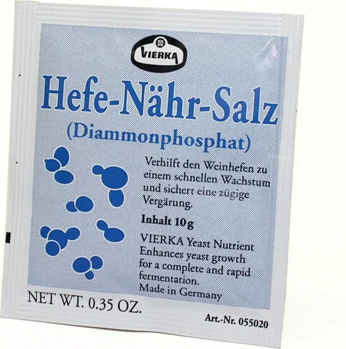 Vierka Hefe-Nähr-Salz - Diammonphosphat, Wein, Weinhefe, Gärung