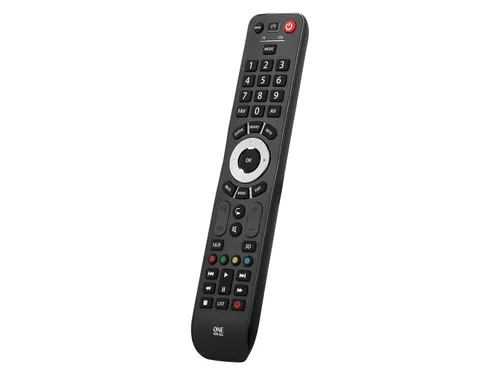 One For All Evolve 2 URC7125 - 2-in-1-Fernbedienung für TV und Set-Top-Box, 100% kompatibel und einfache Einrichtung in nur 3 Schritten