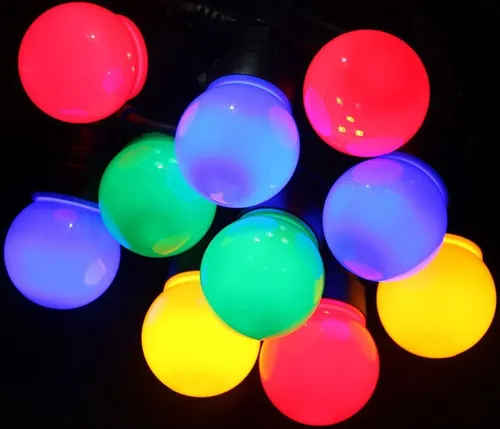Lex Light Farbige Partylichterkette 10 LEDs