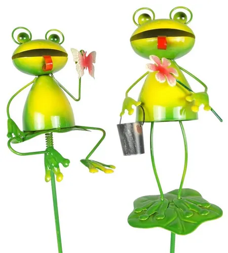 Denk Gartenstecker Gartenstecker Frosch (1-St)