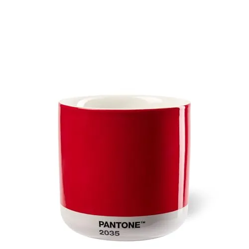 PANTONE Porzellan Thermobecher Latte Macchiato, 220 ml