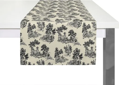 Tischläufer Schwarz von Adam