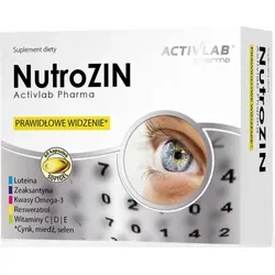 Activlab Pharma Zinc Wellness Supplement - 60 Capsules For Immune Support