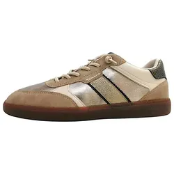 Tamaris Damen Low-Top Sneaker in Gold Comb in gold von Tamaris
