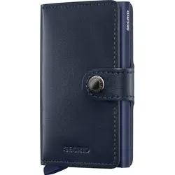 Secrid Miniwallet Original 10 cm - Navy-Navy - Portemonnaies mit patentiertem Ausfahr-System für schnellen Kartenzugriff. Platz für bis zu 6 Karten und Schutz vor unbefugtem Auslesen dank Aluminium. Ideal für stilvolle Sicherheit!