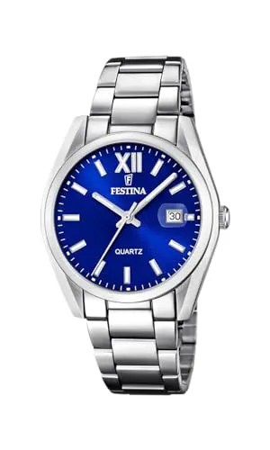 Festina Casual Watch F20683/4 - Herren Armbanduhr mit 50 Meter Wasserresistenz und 2 Jahren Herstellergarantie, ideal für den täglichen Gebrauch und sportliche Aktivitäten.
