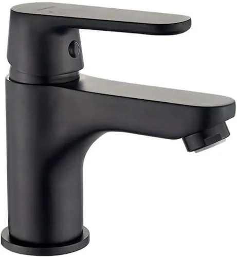 VBChome Schwarz Waschtisch Badarmatur Einhebel Strahlregler Hochdruck Armatur