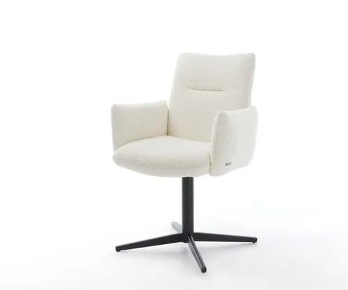 DELIFE Polsterstuhl Jova-Flex in weiß von Delife