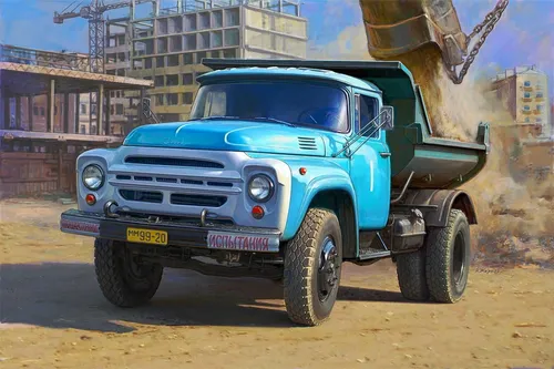 Zvzeda 43004 1/43 ZIL 130