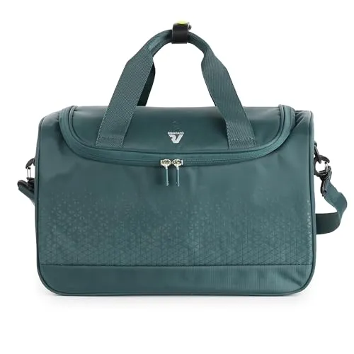 RONCATO Weekender Cabin bag CROSSLITE - Kabinengröße Handgepäcktasche, leichtes Gewicht und stylisches Design in Flaschengrün